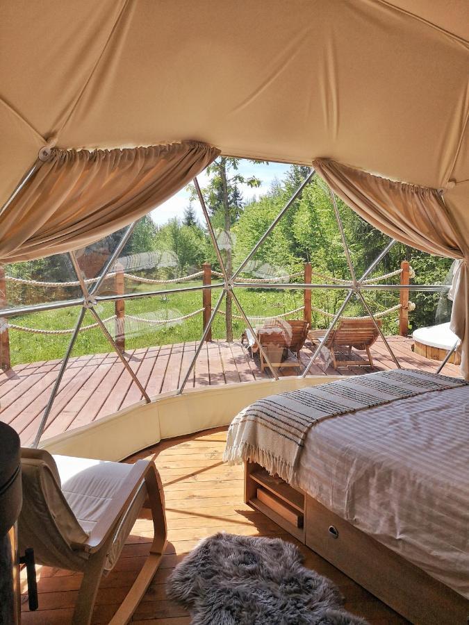 فندق Medve Dome - Luxury Camping In The Middle Of Nature فلاهيتا المظهر الخارجي الصورة
