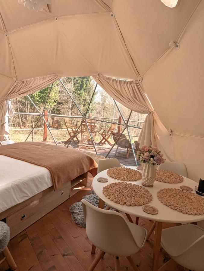 فندق Medve Dome - Luxury Camping In The Middle Of Nature فلاهيتا المظهر الخارجي الصورة